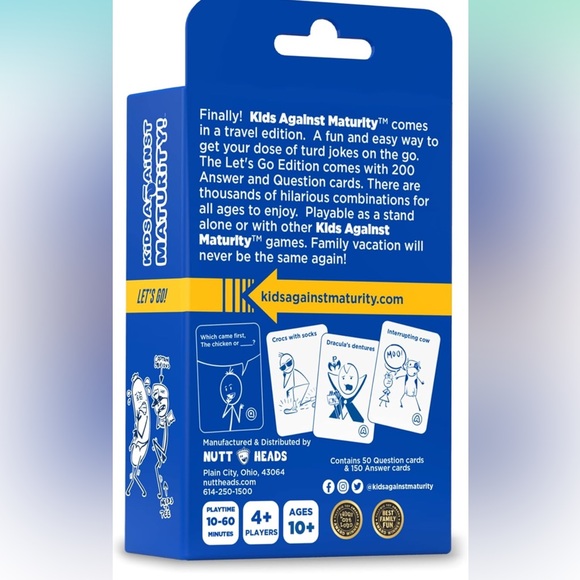 Kids Against Maturity Card Game - Picture 2 of 7